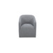 Sandy - Rolling Dining Chair - Gray