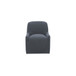 Maisie - Rolling Dining Chair - Slate Blue