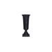 Cassia - Cast Aluminum Vase - Black
