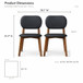 Kelsey - Stylish Dining Chair (Set of 2)