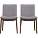 Laura - Mid-Century Modern Solid Wood Dining Chair (Set of 2)