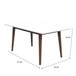 Levi - Modern Style Rectangular Dining Kitchen Table