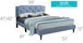 Button Tufted Bed Charming For Cozy Spaces