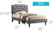 Button Tufted Bed Charming For Cozy Spaces