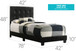 Caldwell - Bed