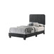 Channel Tufted Bed