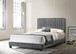 Channel Tufted Bed