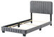 Channel Tufted Bed