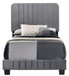 Channel Tufted Bed