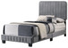 Channel Tufted Bed