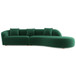 Elijah - Japandi Style Curvy Sectional Sofa