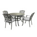 Aluminum Round Dining Set