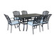 Aluminum Rectangular Dining Set