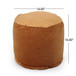 Shimon - Cylinder Pouf Ottoman And Floor Cushion