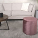 Shimon - Cylinder Pouf Ottoman Floor Cushion