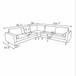 Amber - Corner Sectional Sofa