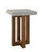 Keven - Faux Concrete Top Table