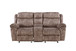 Zubaida - Two Tone Recliner Loveseat With USB Port Console