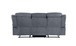 Zubaida - Two Tone Recliner Sofa With USB Port Drop Down Table