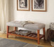 Charla - Upholstered Bench