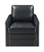 Rocha - Leather Aire Swivel Chair With Glider