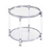 Contemporary Round Tempered Glass Table