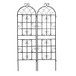 Metal Garden Rustproof Trellis For Climbing Plants Outdoor Flower Support