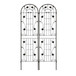Metal Garden Trellis Rustproof Trellis For Climbing Plant Outdoor Flower Support