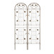 Metal Garden Trellis Rustproof Trellis For Climbing Plant Outdoor Flower Support