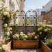 Metal Garden Trellis Rustproof Trellis For Climbing Plant Outdoor Flower Support