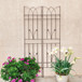 Metal Garden Trellis Rustproof For Climbing Plants Outdoor Flower Support