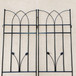 Metal Garden Trellis Rustproof For Climbing Plants Outdoor Flower Support