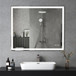 LED Bathroom Vanity Mirror Wall Mounted Adjustable / Warm / Natural Lights Anti-Fog Touch Switch With Memory Modern Smart Large Bathroom Mirrors