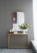 Arch Mirror, Baroque Inspired Wall Decor For Bathroom, Bedroom, Living Room