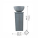 Zen Bowl Water Fountain, Outdoor Bird Feeder / Bath Fountains, Relaxing Water Feature For Garden