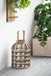 Decorative Lantern With Handle, Wooden Lantern For Indoor Outdoor, Home Garden Wedding