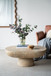 Organic Design Oval Coffee Table