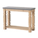 Rustic And Modern Console Table