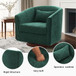 Swivel Accent Chair For Living Room, Sofa Chairs With Base Side For Living Room