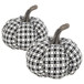 Plaid Pumpkin Decor, For Holiday Halloween Decoration