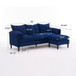 Convertible Combination Sofa With Footstools With Storage