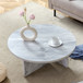 Versatile Round Coffee Table For Various Interior Styles