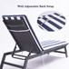 Outdoor Lounge Chair Cushion Replacement Patio Funiture Seat Cushion Chaise Lounge Cushion