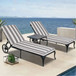 Outdoor Lounge Chair Cushion Replacement Patio Funiture Seat Cushion Chaise Lounge Cushion