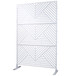 Freestanding Outdoor & Indoor Freestanding Metal Privacy Screen