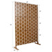 Outdoor & Indoor Metal Privacy Freestanding Decorative Screen