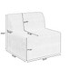 Modern Minimalist Sleeper Sofa, Compressed Sectional Single Seat
