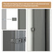 Retractable Side Awning, Waterproof And UV Resistant, Privacy Screen For Patio