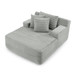 Modern Single Lazy Sofa Lounge Chair With High Density Foam
