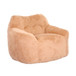 Beanbag Sofa Chair With Armrests Stuffed High Density Foam